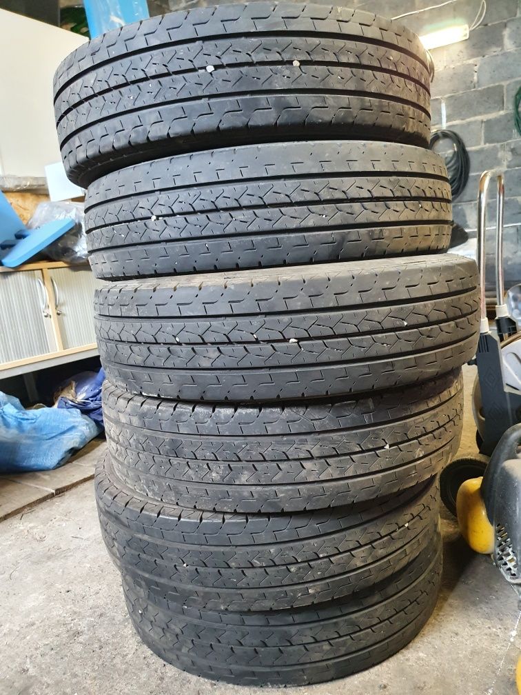 Opony Bridgestone duravis 195/75/16C R662Z 107/105R 6 sztuk komplet