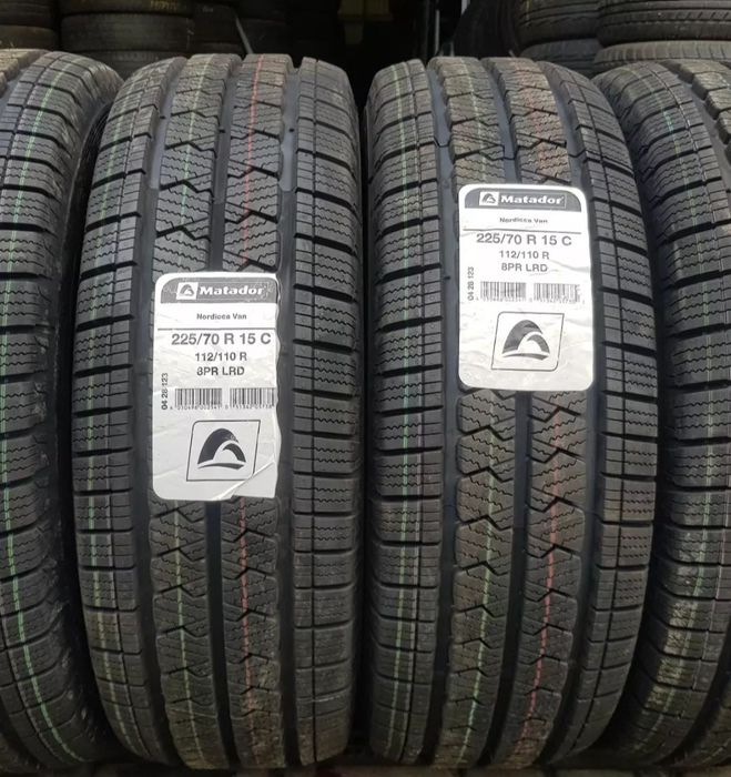 225/70 R15c Matador Nordicca Van Haida  шини нові
Зима Нові