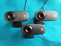 Фирменная USB веб-камера Logitech C310 с креплением и микрофоном