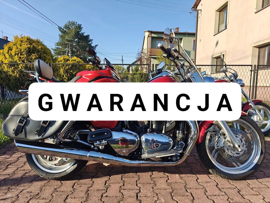 Triumph Thunderbird SE 1600 GWARANCJA Piękny Salon Tylko 37 000 km DARMOWY TRANSPORT