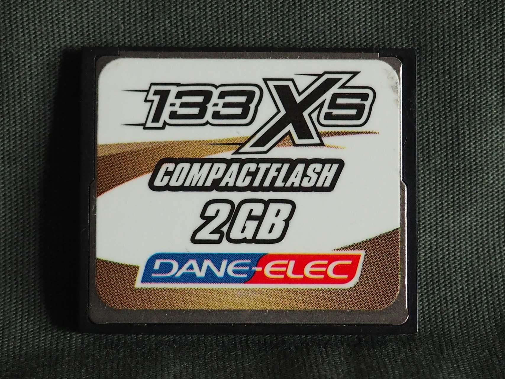 Karta pamięci Compact flash CF memory card Dane-Elec 133x 2Gb.