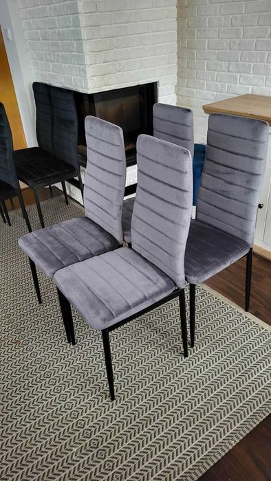 Piękne i eleganckie krzesła VELVET w super cenie SUPER JAKOŚĆ