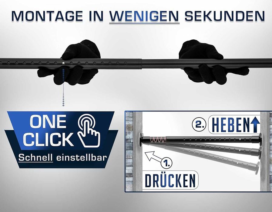 Nowy karnisz rozsuwany /drążek /haczyk / szyna /uchwyt 260-310 !K144!