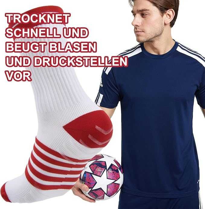 Skarpetki Biało-czerwone S (34-37) zestaw 3szt