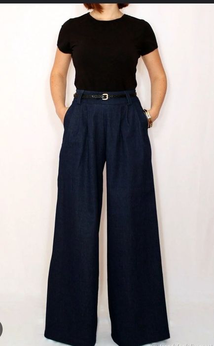 Трендові джинси з защипами від zara р.38 стан нових