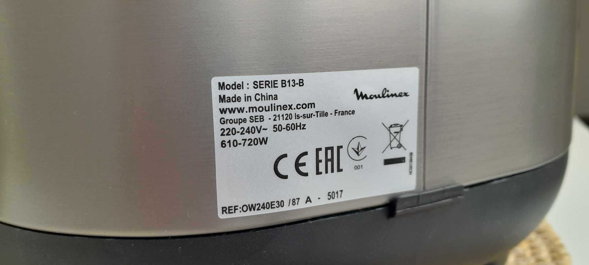 Хлібопічка MOULINEX Pain & Delices OW240E30 B13-B