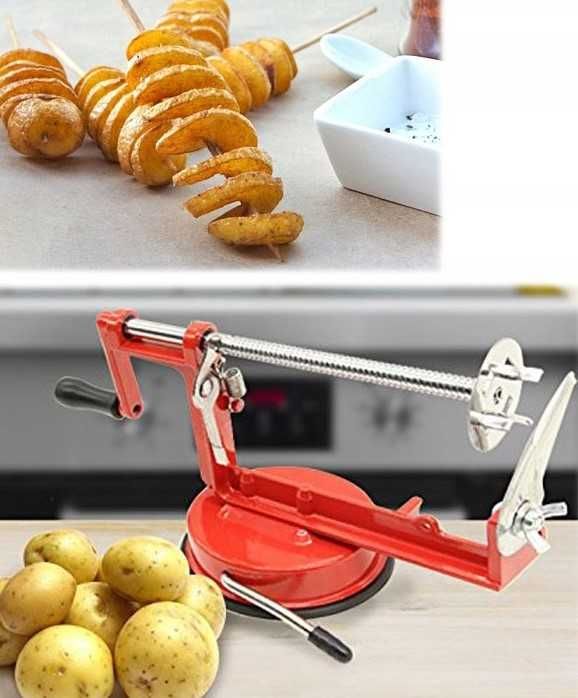 Maszynka do zakręconych chipsów ZIEMNIAKÓW SPIRALA