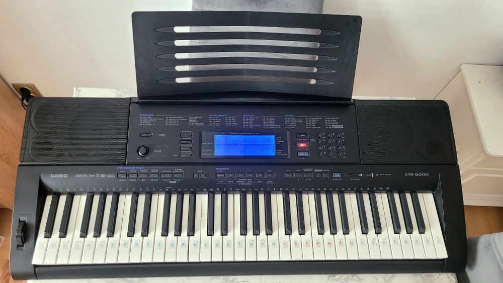 Keyboard Casio CTK 5000 bardzo dobry stan