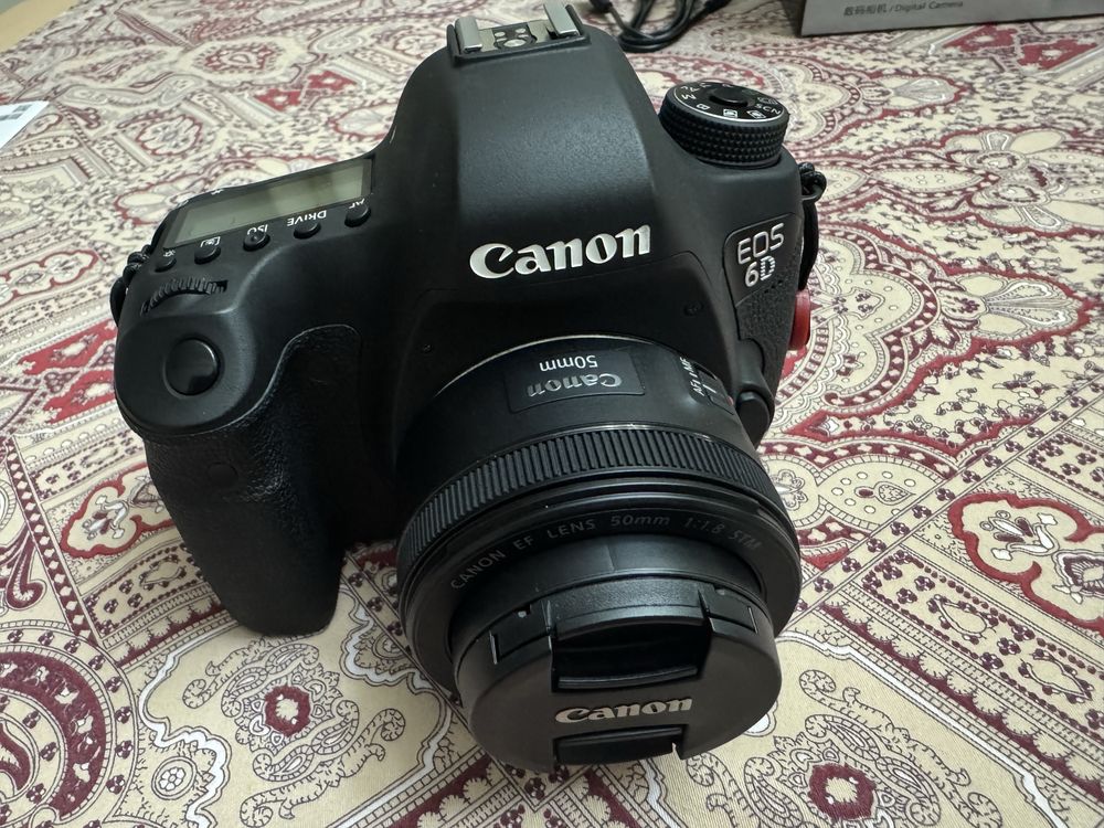 Canon EOS 6D c/garantia + Canon 50mm f/1.8 (NOVA)