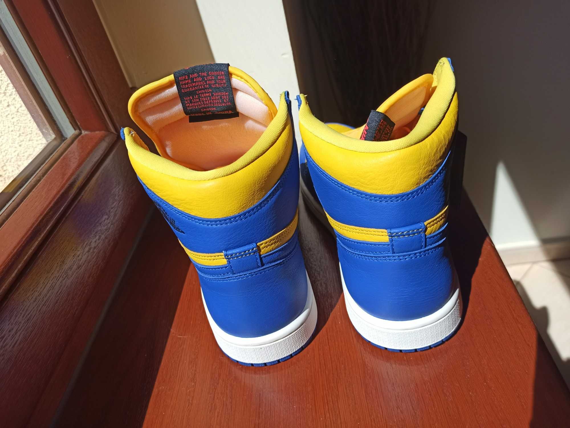 (r. Eur 40 ) Nike JORDAN 1 Retro High OG Reverse Laney FD2596,-700