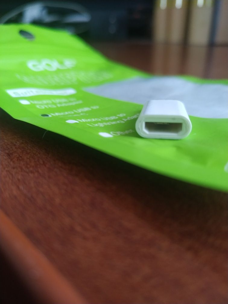 Переходник micro USB на  iPhon, USB - Type C