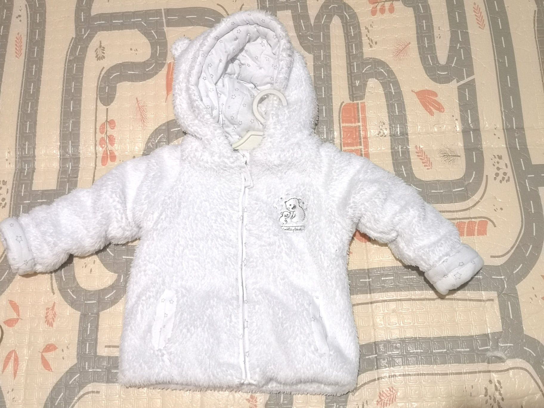 Ciepła bluza misiek misu sweterek 80 / 86 cm