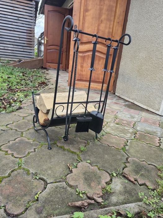 Підставки для каміну, камінні підставки ковані, ковані підставки