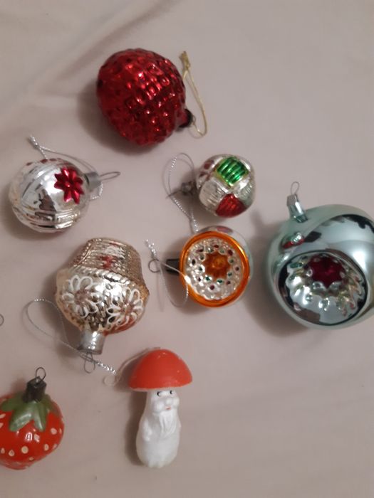 Елочные игрушки ссср