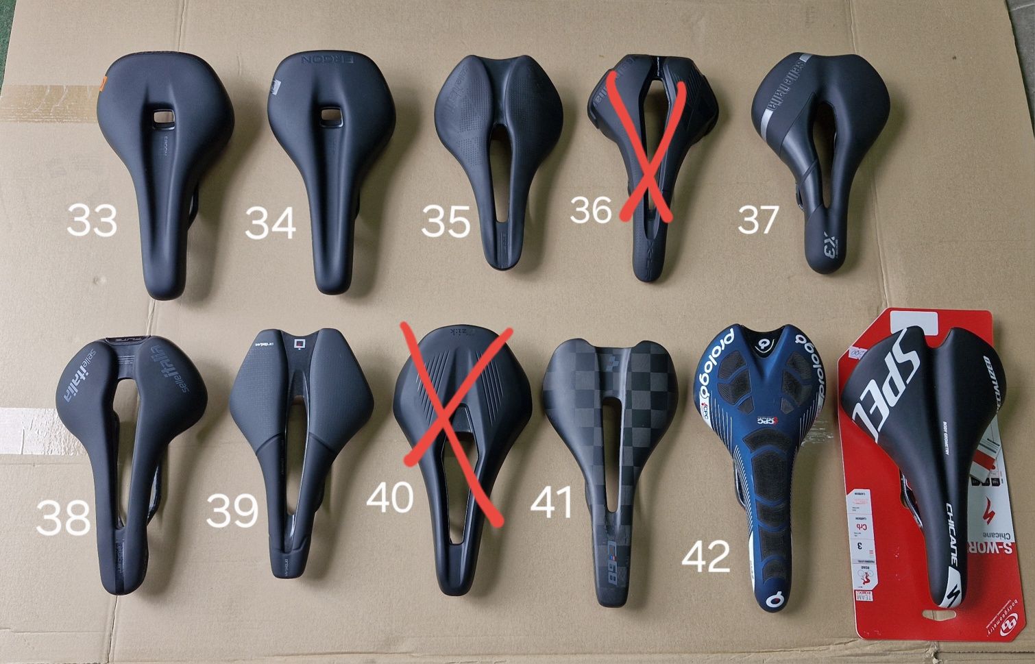 Сидіння Fizik,Selle Italia Flite,Fabric,Brooks,Pro,Ergon,Cube сідло
