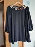 Vestido preto XXL NOVO