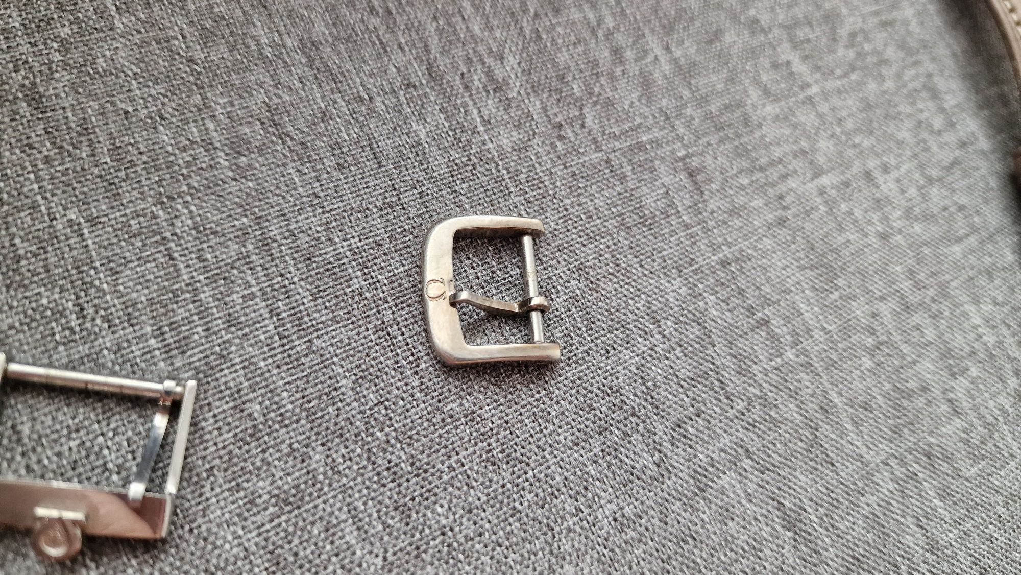 Oryginalna klamerka do zegarka OMEGA 16mm na pasek 18mm