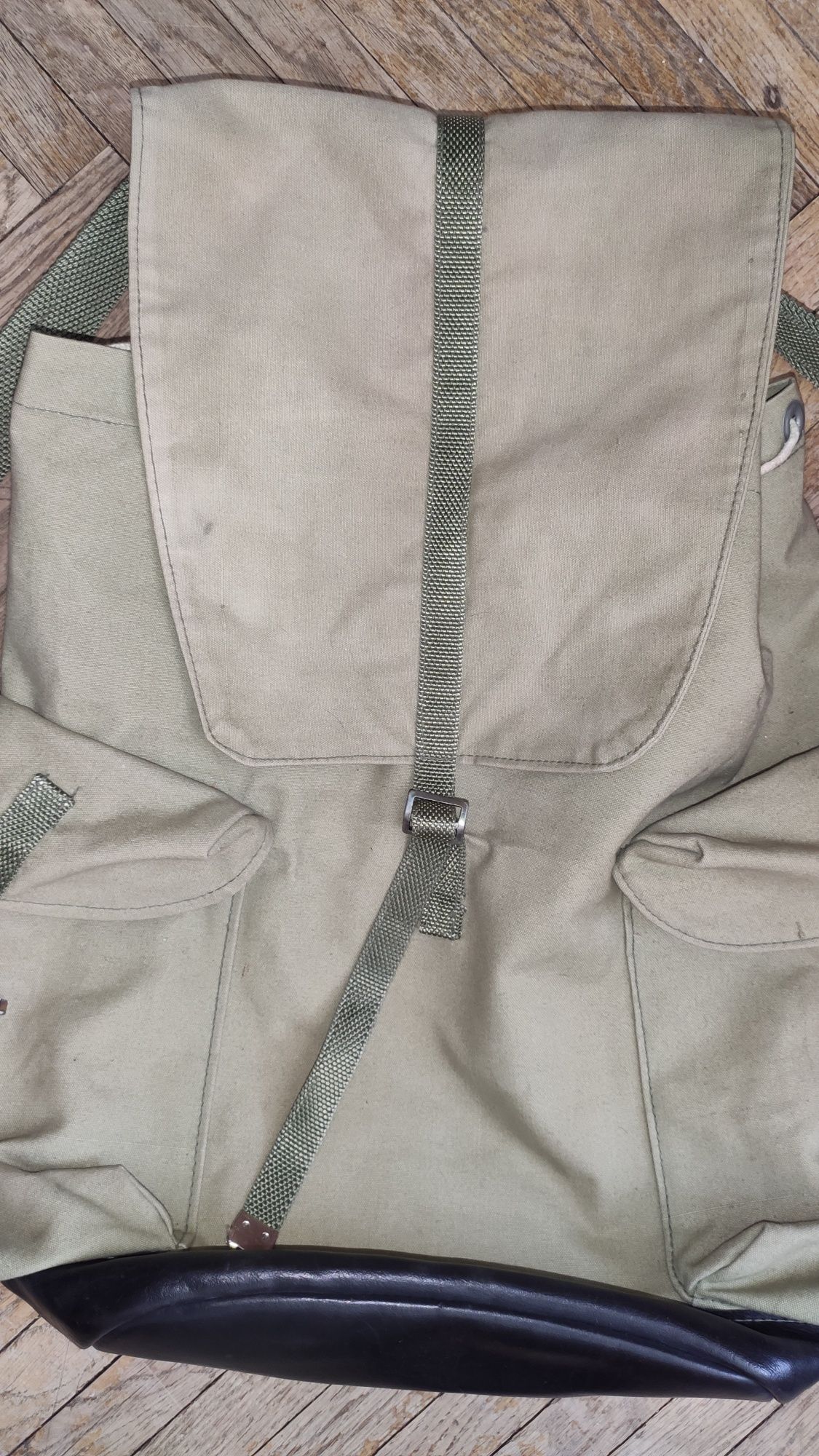 Plecak PRL harcerski nie używany wojskowy retro vintage z kominem