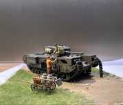 Model czołgu Churchill Mk.VII
