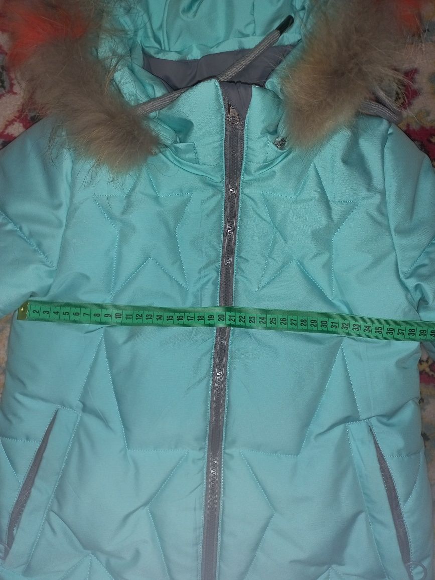 Куртка пальто зимове 140
