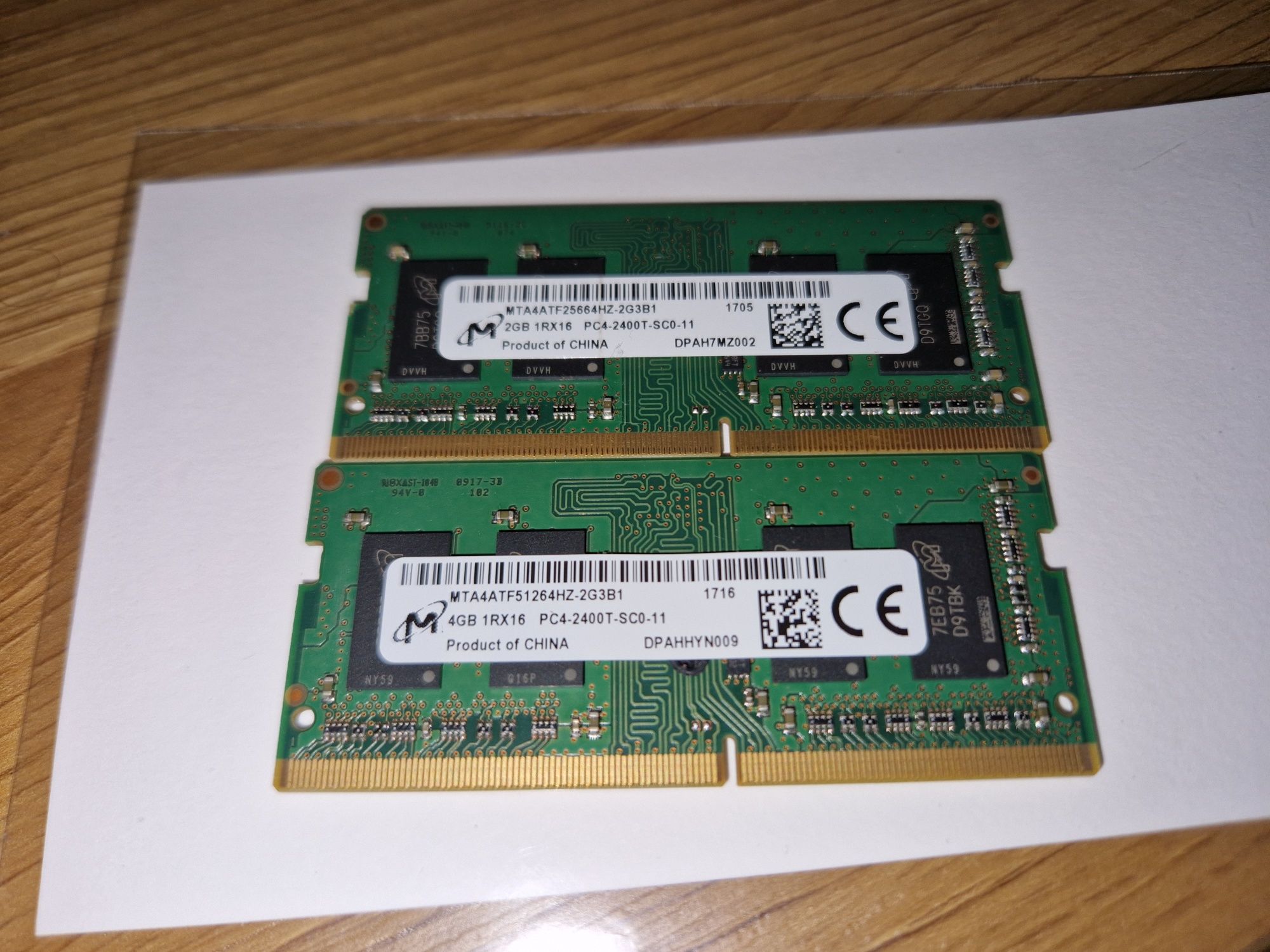 Ram DDR4 So-dimm do laptopa 2400mhz