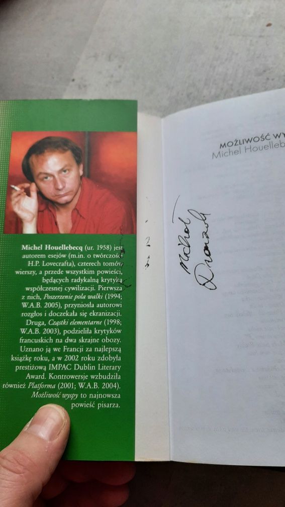 Michel Houellebecq 4   książki   Cząstki elementarne mapa i terytorium