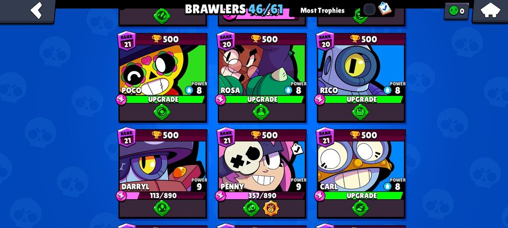 Продам акаунт в .БРАВЕЛ СТАРС