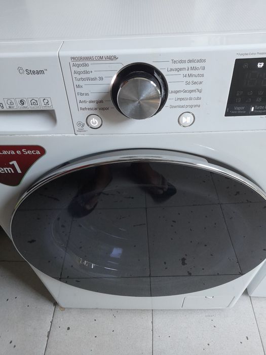 (Indisponivel) Maquina LG lavar/secar 10kg c.entrega