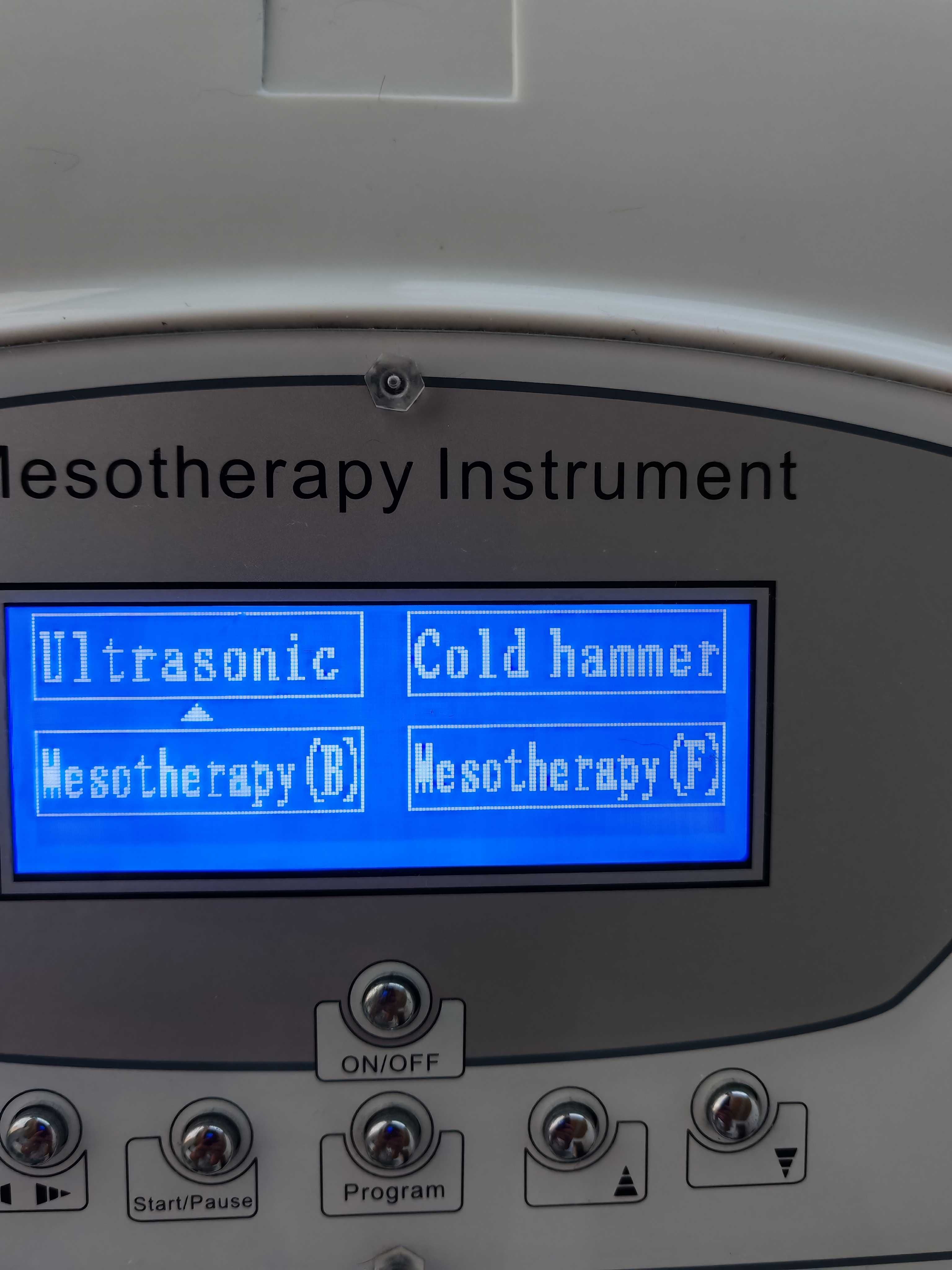 Aparelho mesoterapia virtual
