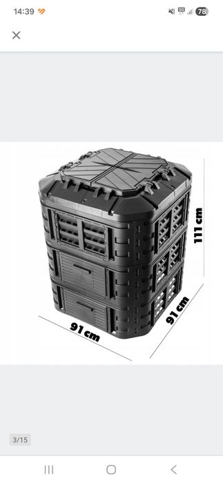 Kompostownik ogrodowy używany