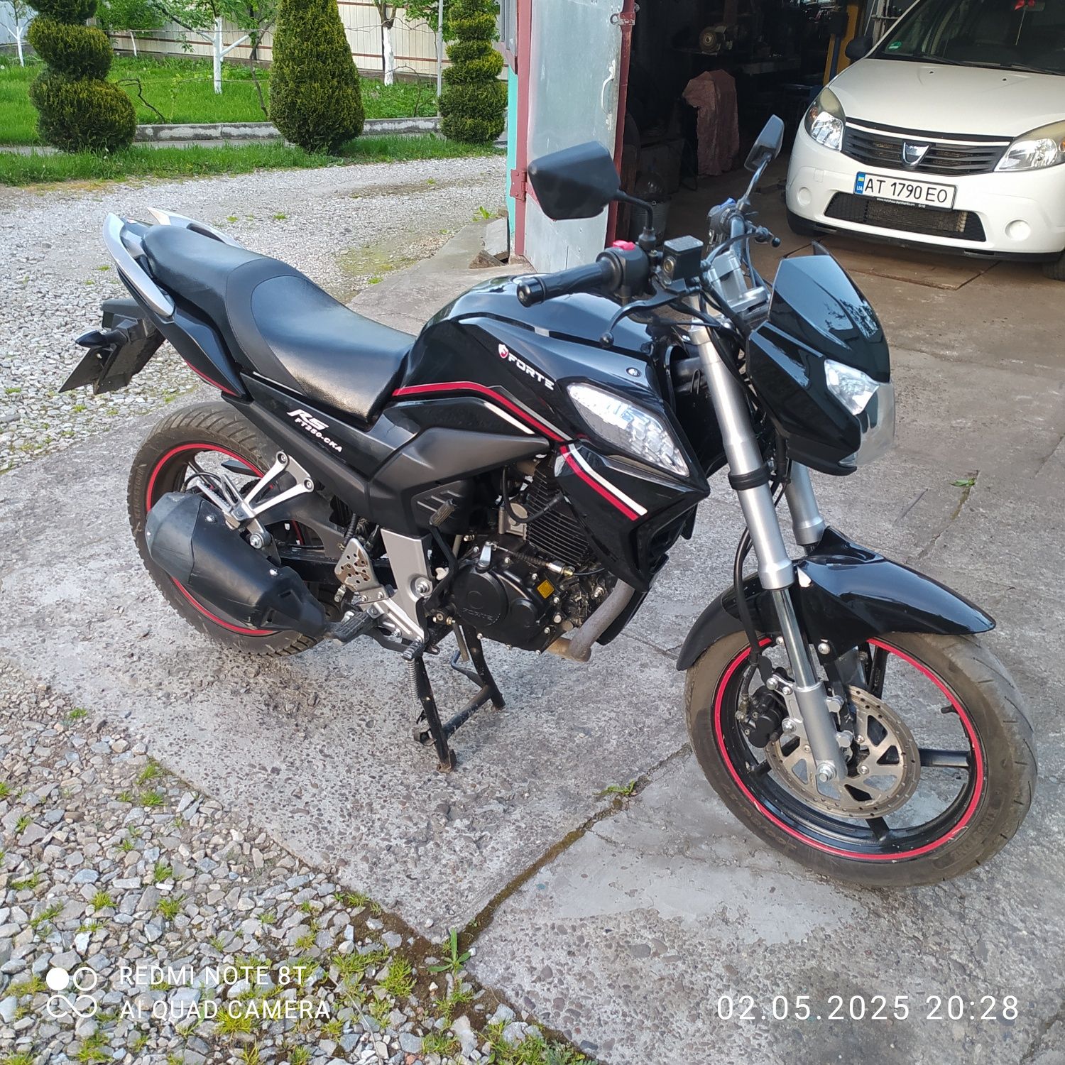Мотоцикл Forte ft250 cka