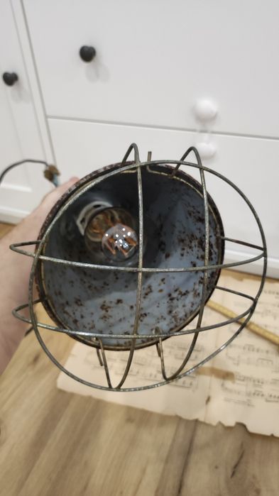 Candeeiro Industrial Antigo