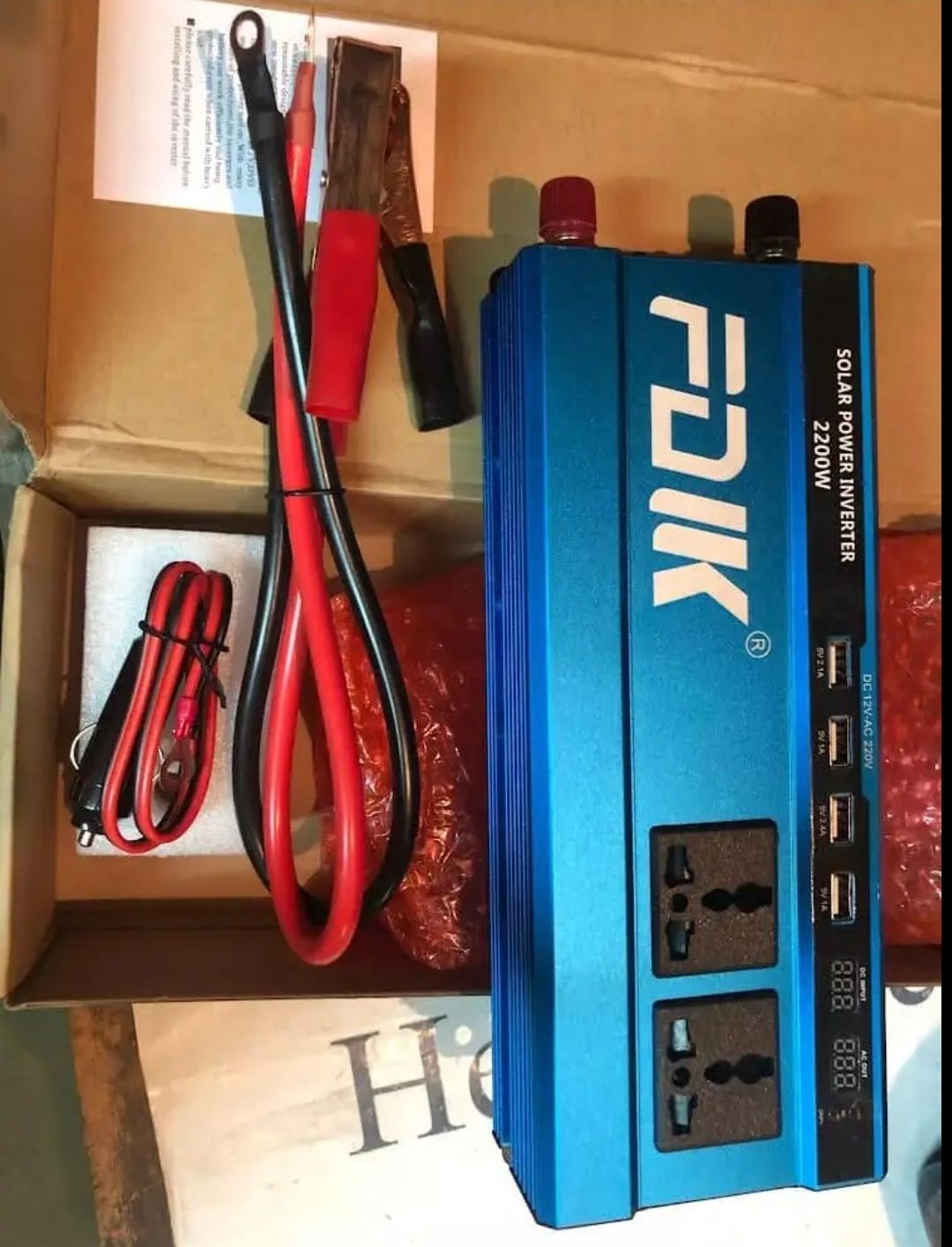 Fdik 2200W справжній інвертор