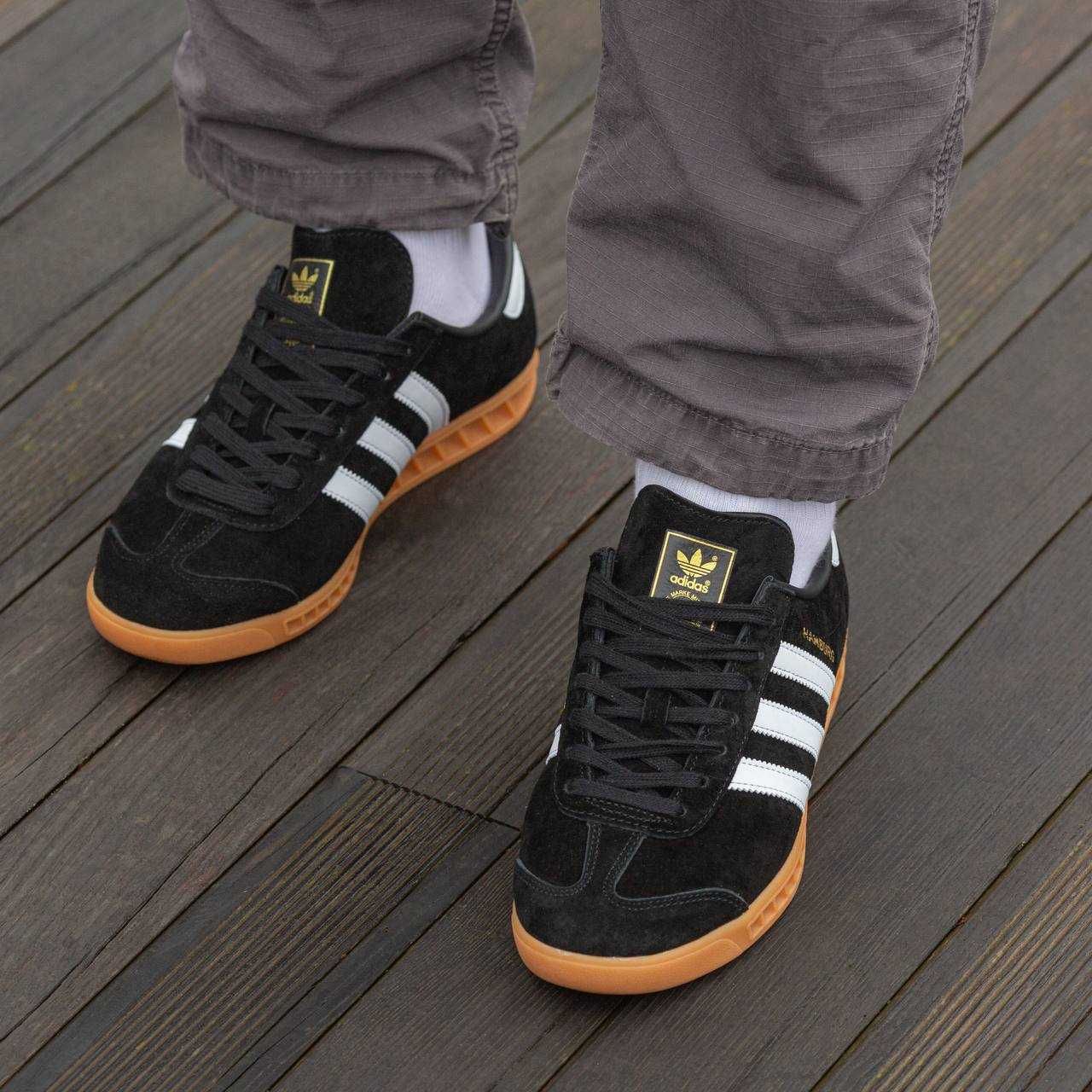 Чоловічі кросівки Adidas Hamburg Black Brown