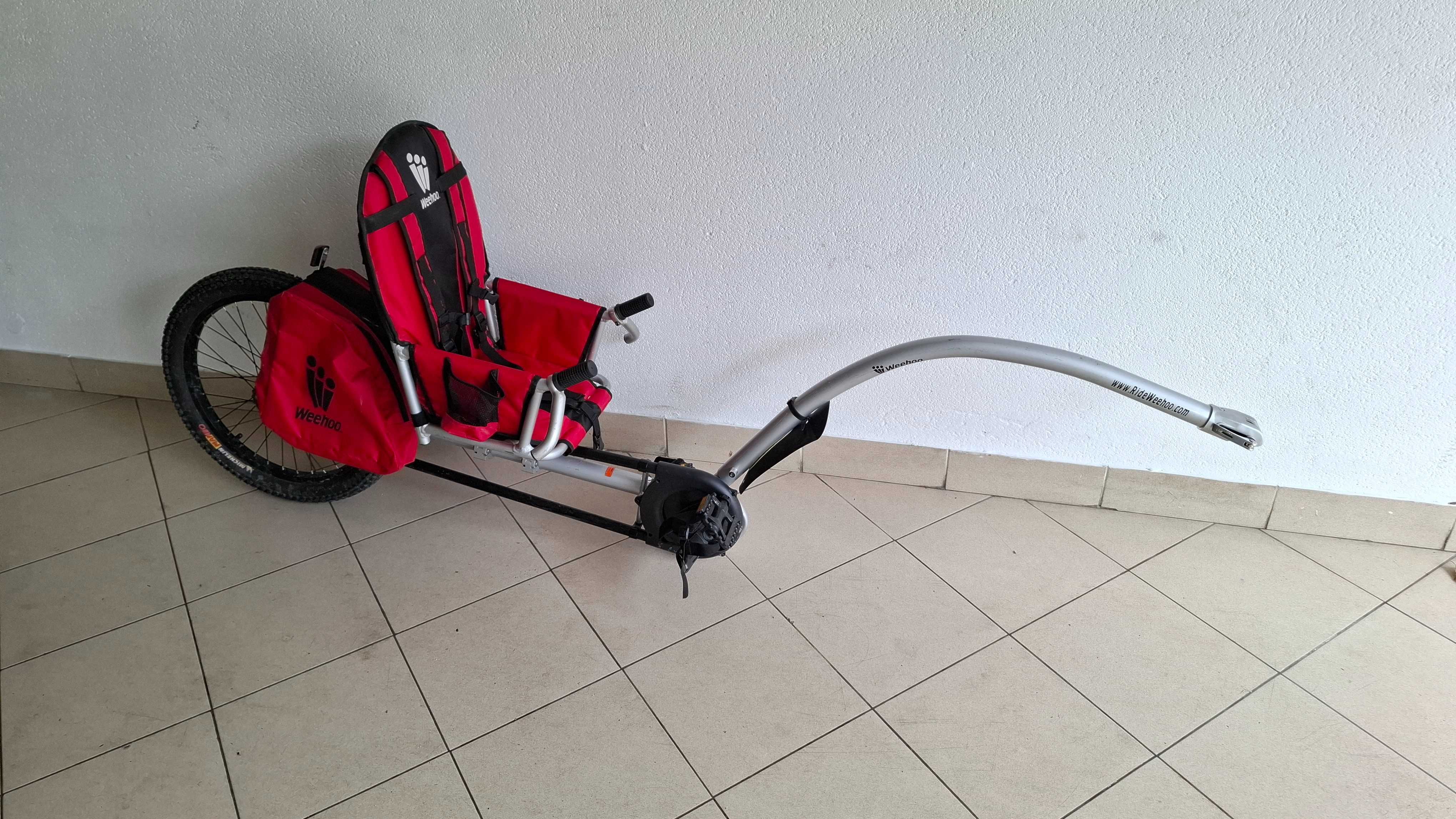 Atrelado reboque para bicicleta transporte de criança