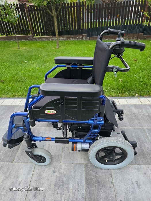 Wózek inwalidzki elektryczny duży zasięg 32km.