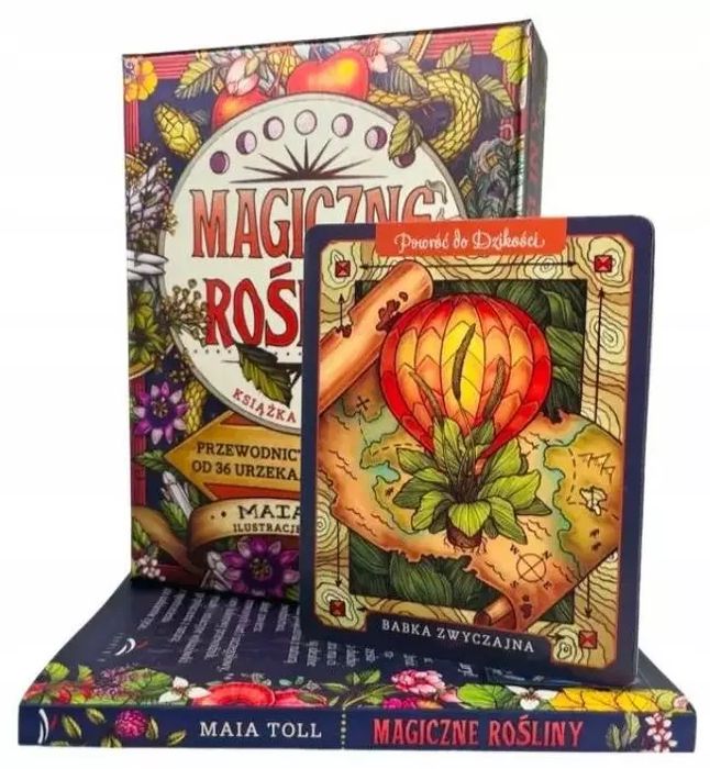 Magiczne rośliny (książka + karty). Synergie Polska. Nowy Produkt