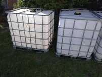 Zbiornik 1000l czarny mauzer banka beczka na wode RSM Transport gratis
