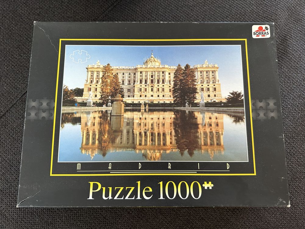 Conjunto de 3 puzzles de 1000 pecas