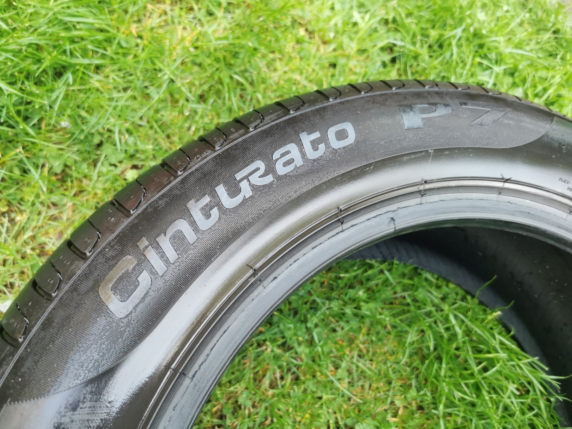 Opony letnie Pirelli Cinturato P7 215/55 r17 jak nowe z demontażu