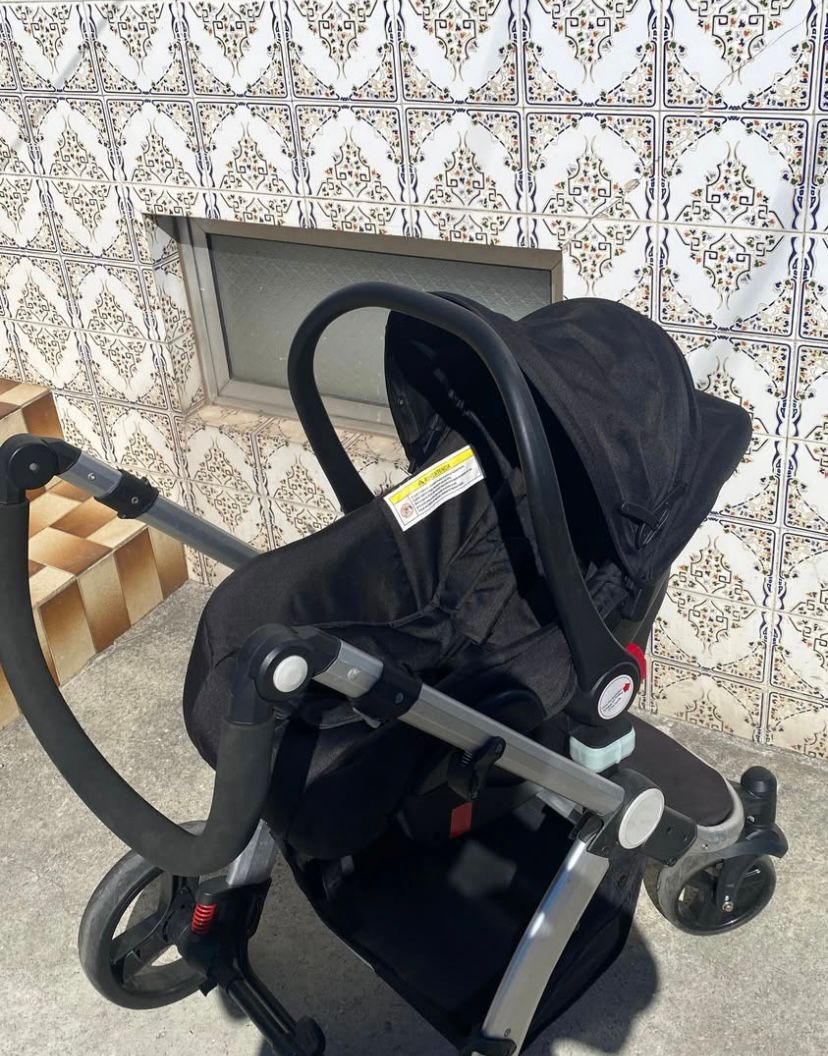 Carrinho de bebé trio (3 em 1)