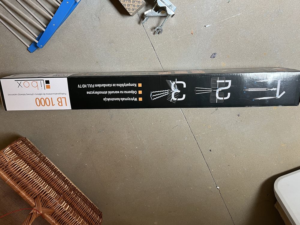 Antena kierunkowa do odbioru cyfrowej TV naziemnej DVB-T