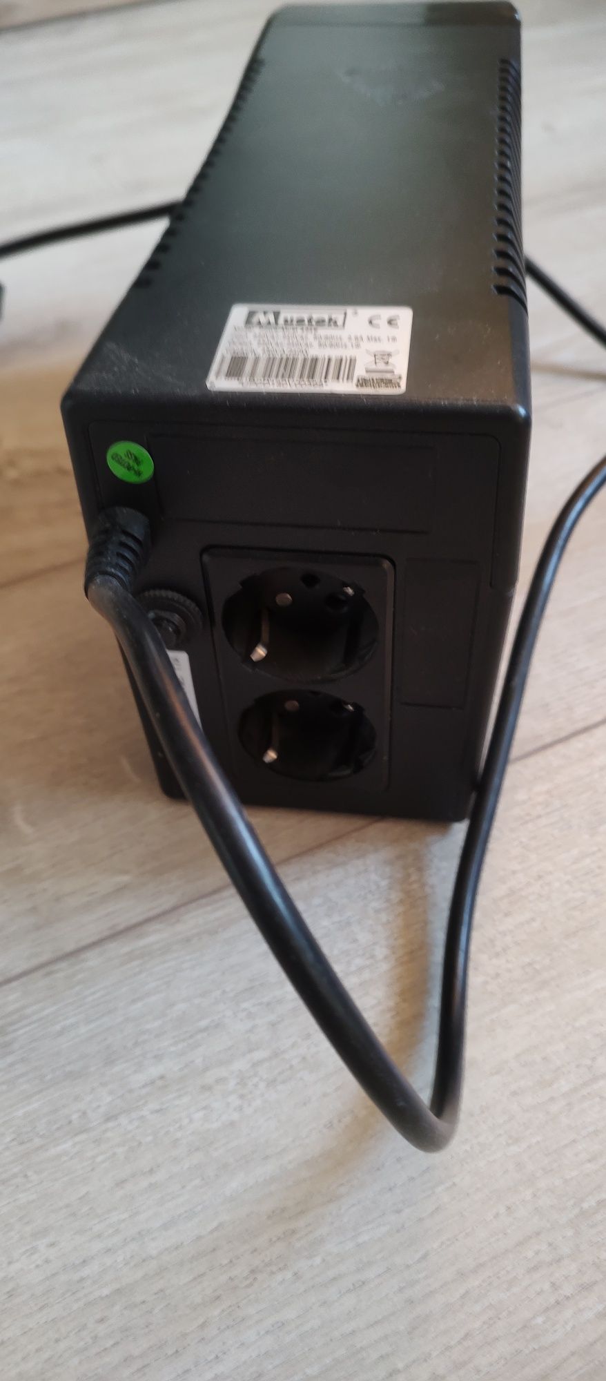 UPS zasilacz awaryjny Mustek PowerMust 424e 240W nowy akumulator