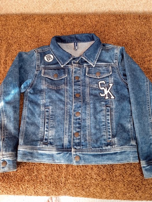 Джинсова куртка на хлопчика