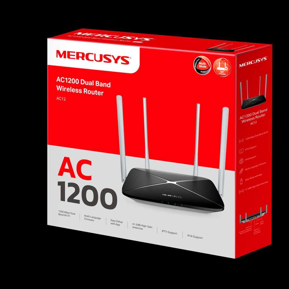 Новый 5 ГГц Wi-Fi Роутер Mercusys AC12 ac1200 MU-MIMO