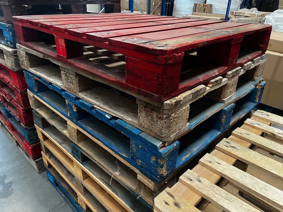 Palety drewniane używane 120x120 cm,  120x100 cm – dobry stan