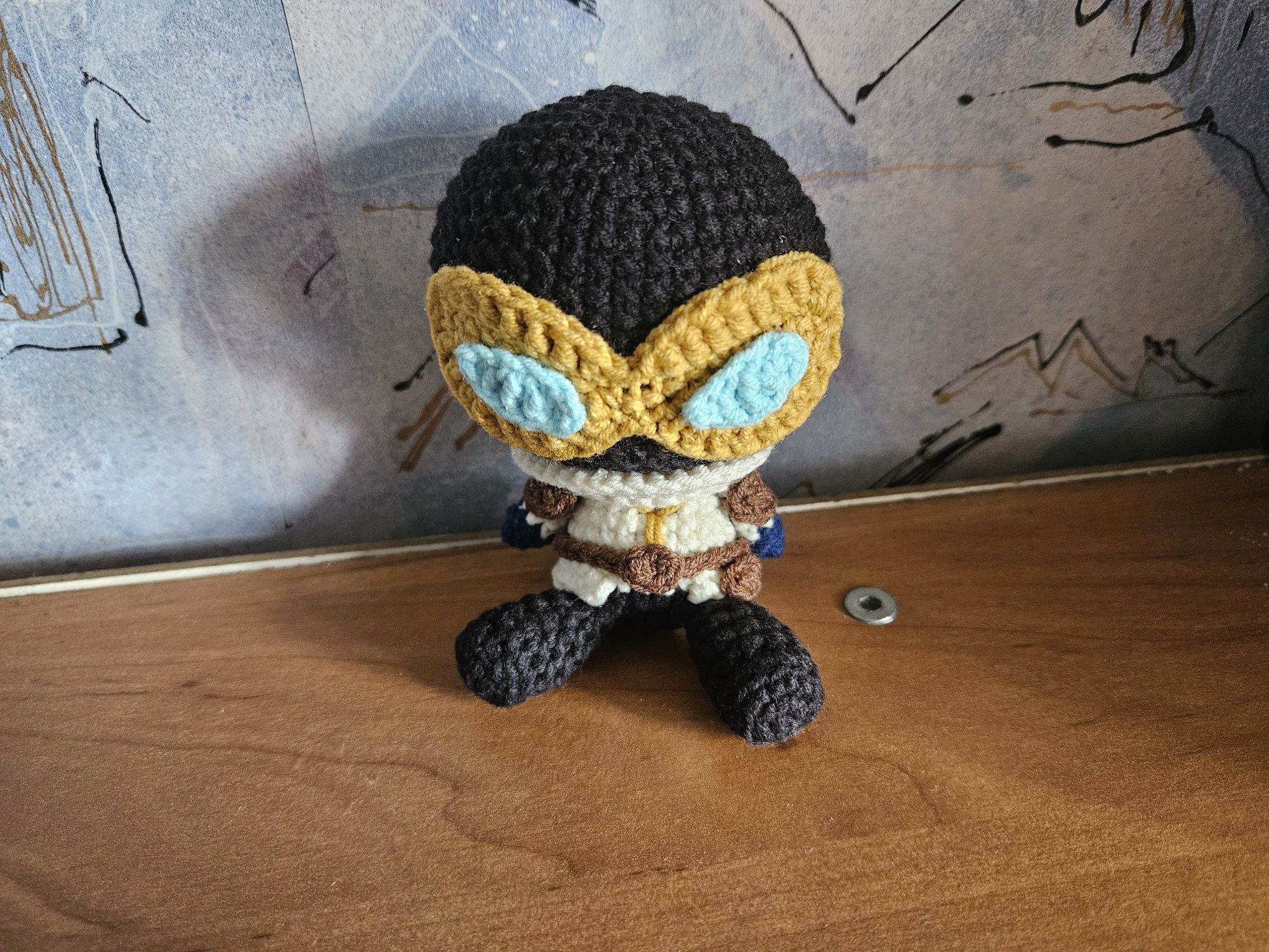 Cypher Valorant handmade amigurumi