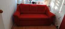 Sofa rozkładana dwuosobowa z funkcją spania