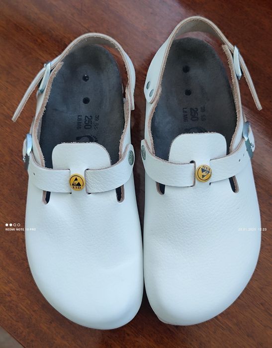 Сабо Birkenstock р. 39,5,натуральная кожа, производство Германии