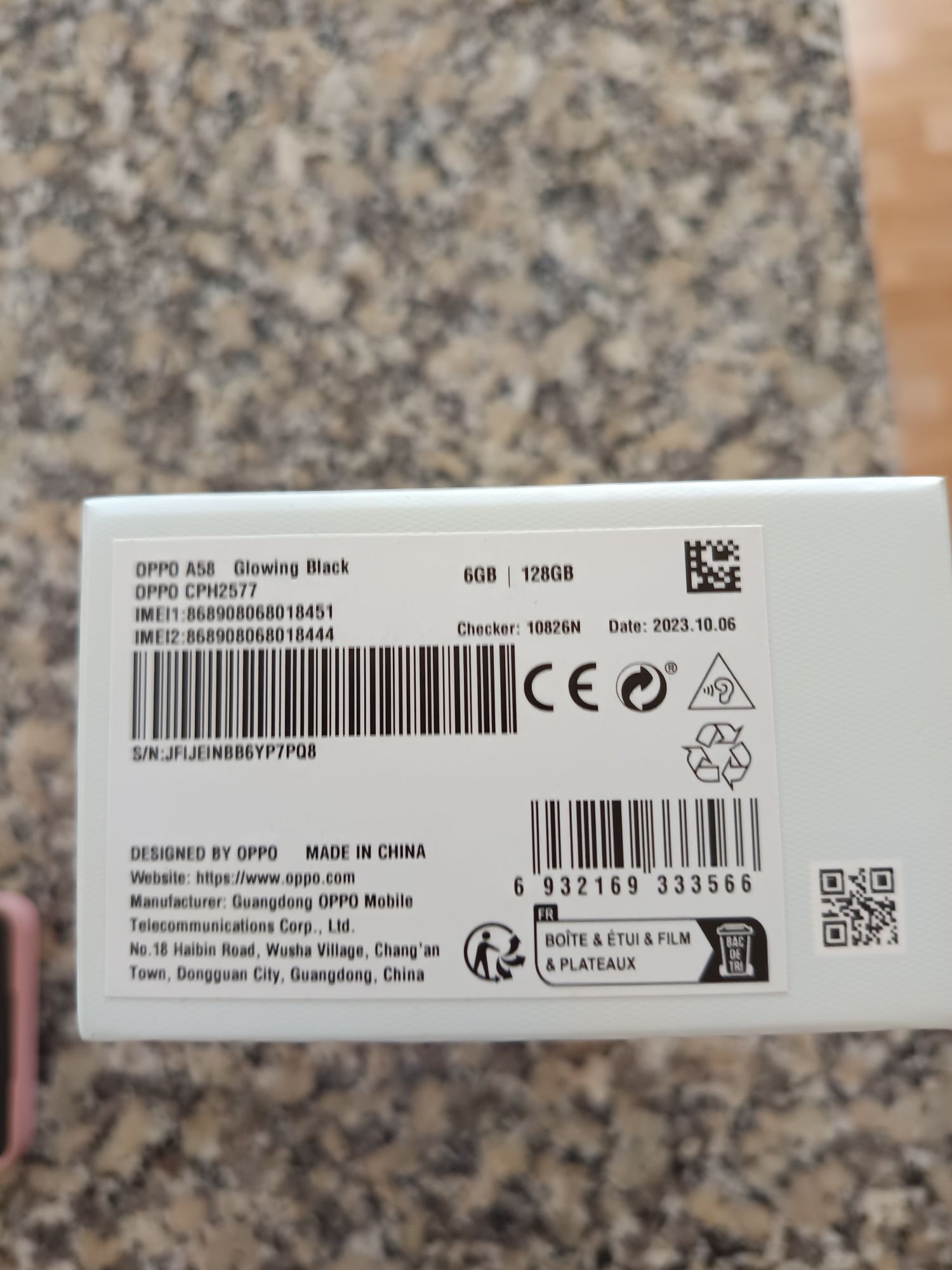 OPPO A58 6/128 gb